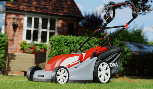 Electric Rotary Lawn Mowers with Rear Roller