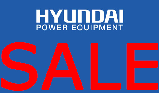 Hyundai Power Equipment Summer Sale