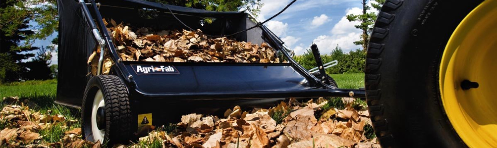 Towed Lawn Sweepers & Leaf  Collectors