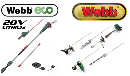 Webb Eco Cordless & Webb Petrol Multi Tools