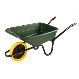 Walsall 90L Shire Builders Wheelbarrow In A Box 125kg Pneumatic Puncture Proof 