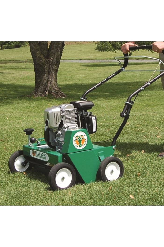 Billy Goat Lawn Scarifiers, Overseeders and Plugr Aerators The Green