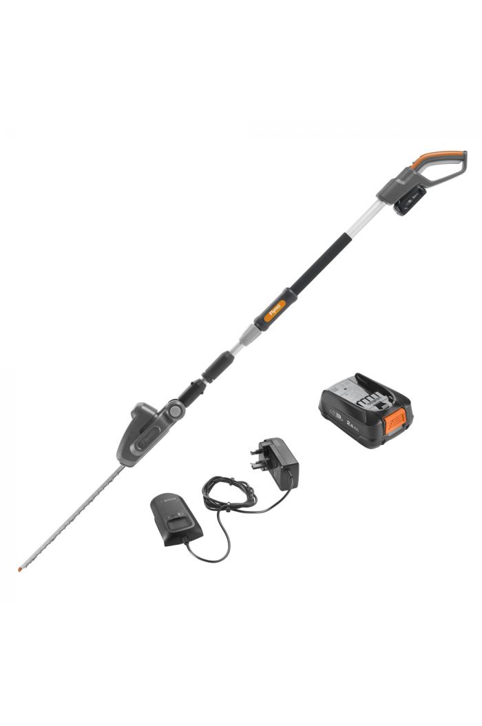 Cordless BatteryPowered Long Reach Pole Hedge Trimmers