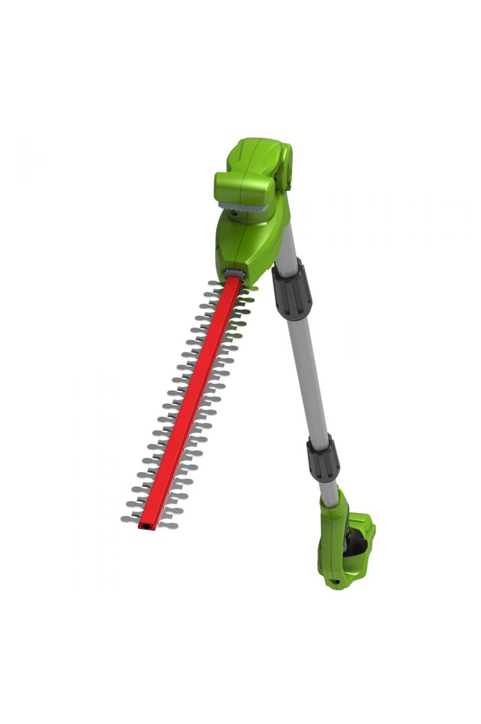Cordless BatteryPowered Long Reach Pole Hedge Trimmers