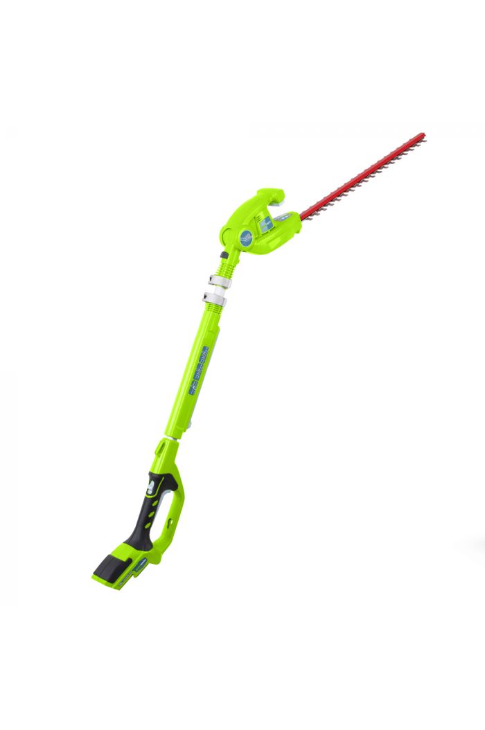 Cordless BatteryPowered Long Reach Pole Hedge Trimmers