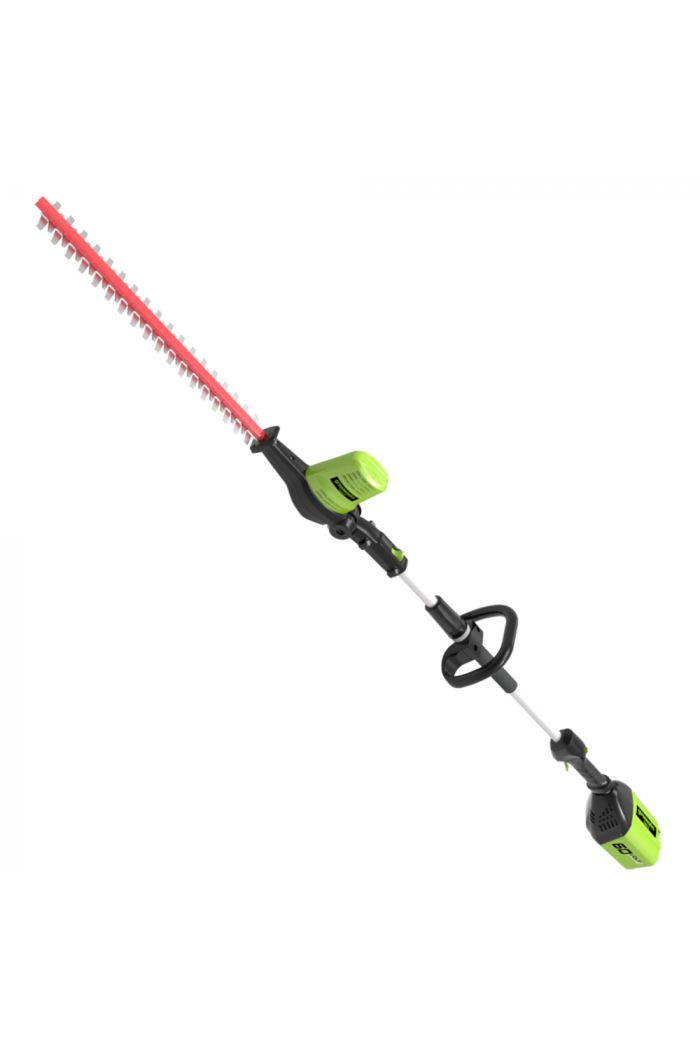 Cordless BatteryPowered Long Reach Pole Hedge Trimmers