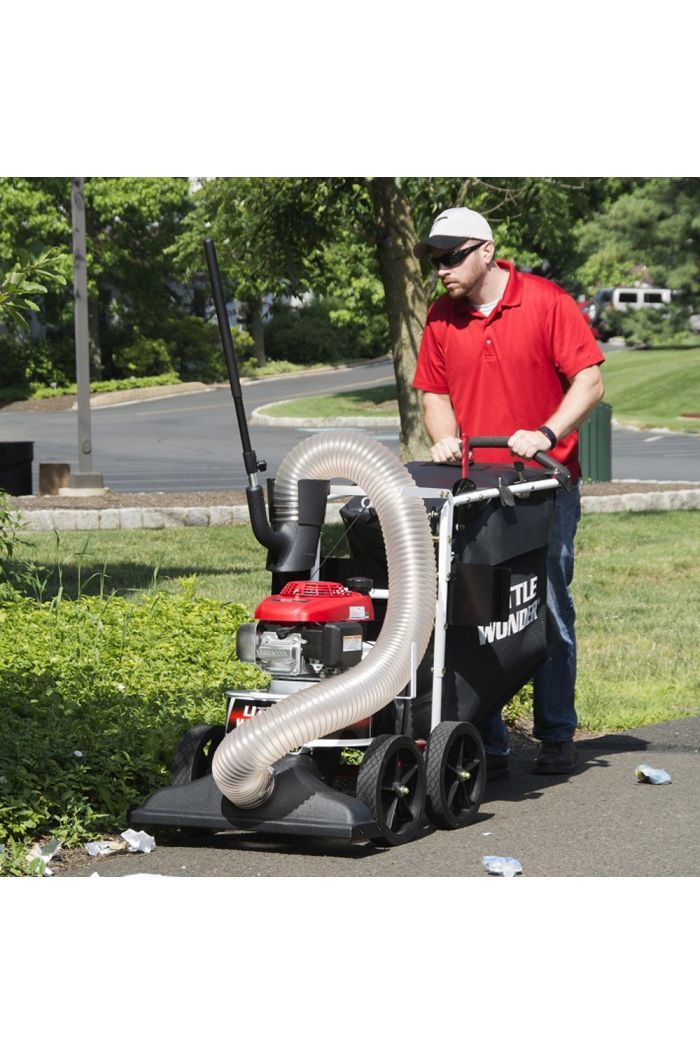 Wheeled Garden Vacuums. Pro Outdoor Lawn and Litter Vacs