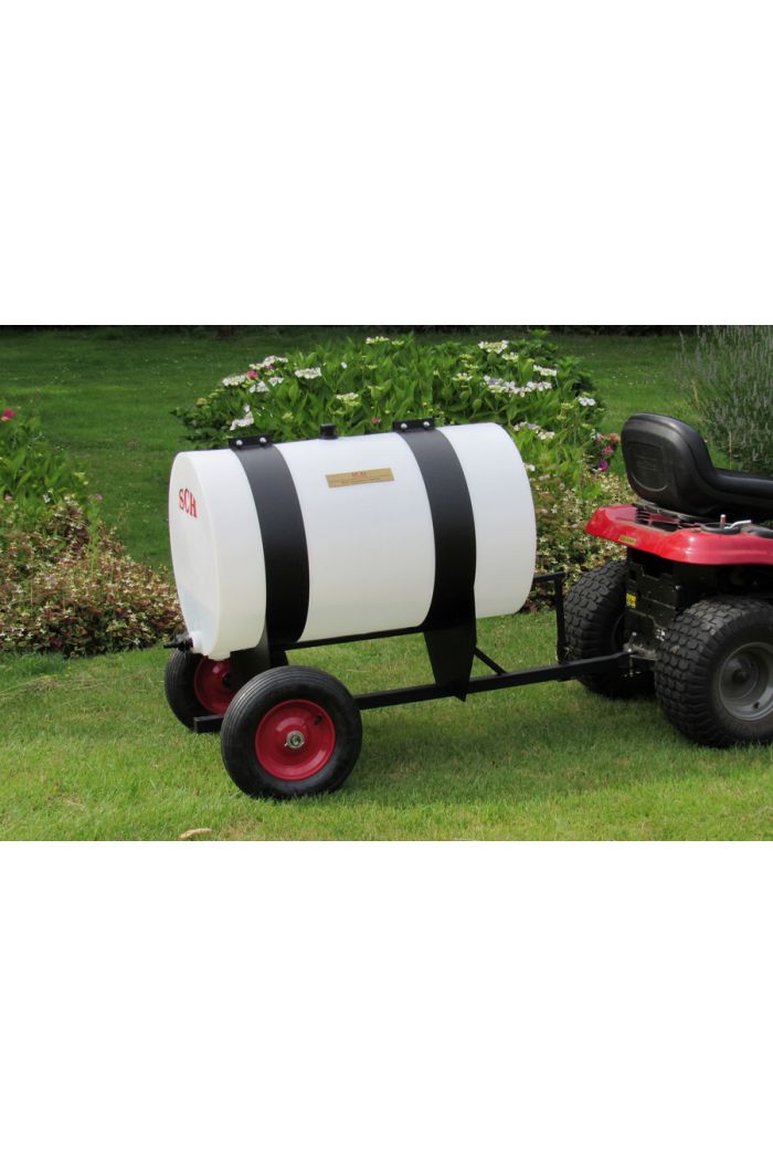 Image of Roller lawn mower with water tank