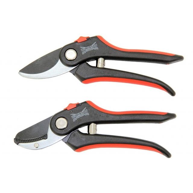 Wilkinson Sword Bypass & Anvil Pruner Twin Blister Pack 1111243W