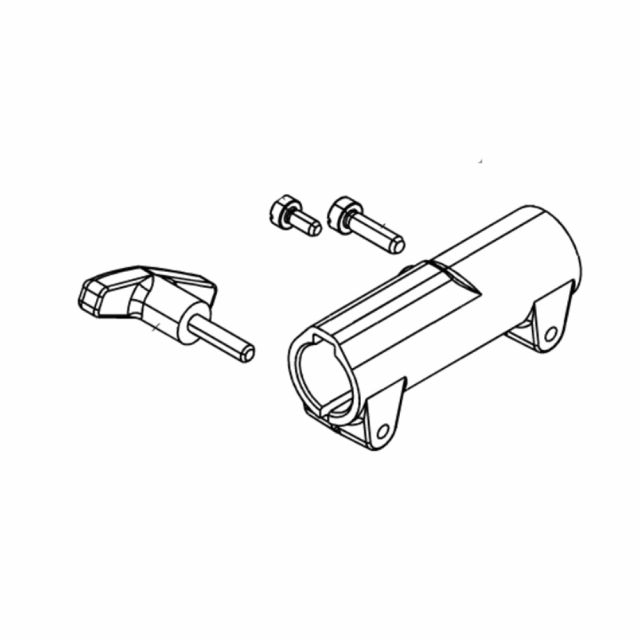 Oleo-Mac 61372181R Adaptor Joint for 24mm Shaft Power Units to 26mm Attachments