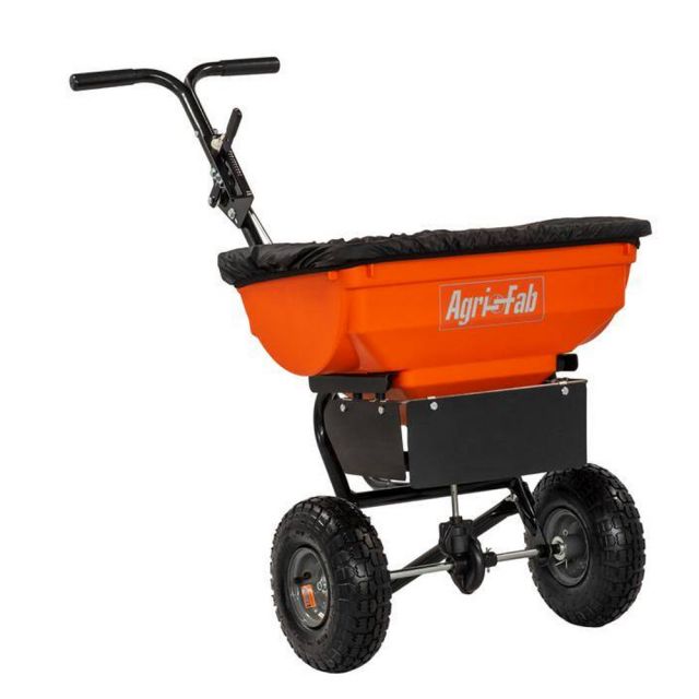 Agri-Fab 45-0575 38kg / 85lb Ice Melt Push-Type Broadcast Spreader