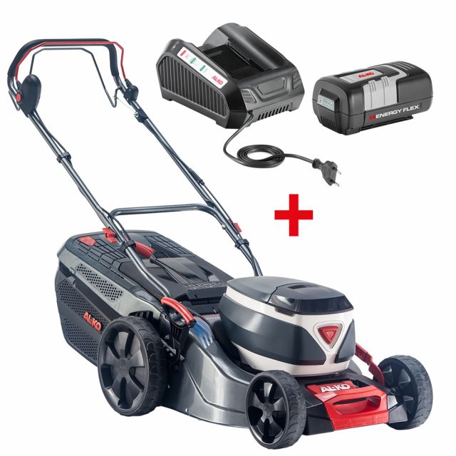 AL-KO 36V 46.2 Li SP Comfort 3-in-1 Self-Propelled Cordless Lawn Mower (with 1 x 4Ah Battery & Fast Charger)