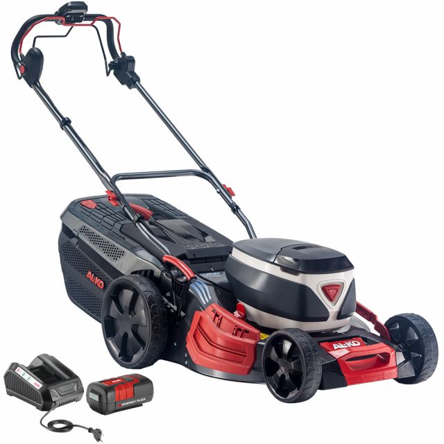 AL-KO 36V 512 Li VS-W Premium 4-in-1 Variable Speed Cordless Lawn Mower (with 1 x 5Ah Battery & Fast Charger)