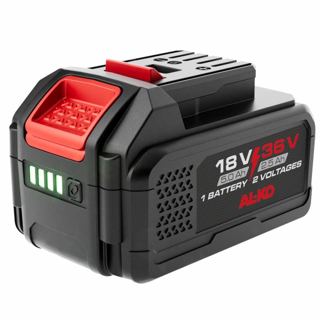 AL-KO 18V/36V B100.6 Li 5.0Ah/2.5Ah Battery