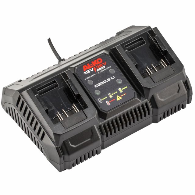 AL-KO 18V/36V C150.6 Li 2X4A Double Fast Battery Charger