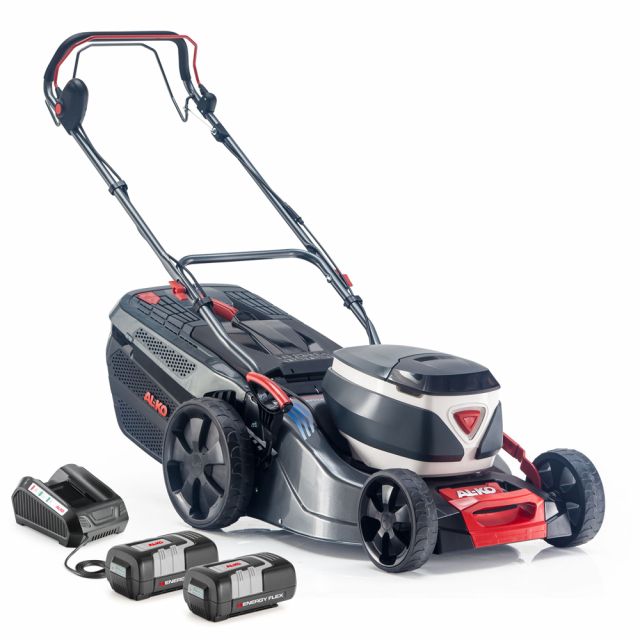 AL-KO 36V 46.2 Li SP Comfort 3-in-1 Self-Propelled Cordless Lawn Mower (with 2 x 4Ah Batteries & Fast Charger)
