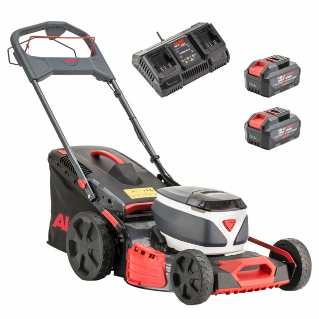 AL-KO Comfort 18V/36V 51.6 Li SP 4-in-1 Cordless Self-Propelled Lawn Mower (with 2 x 8Ah Batteries & Dual 4A Charger)