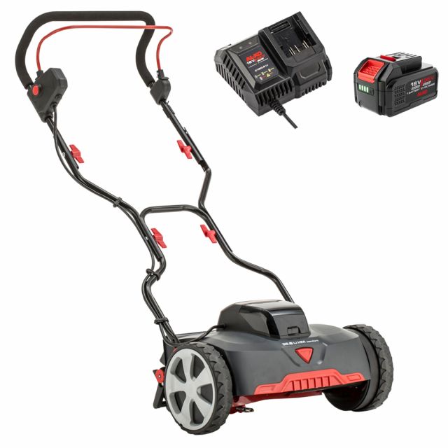 AL-KO Comfort 18V/36V RazorCut 38.6 Li Cordless Cylinder Mower (with 4Ah Battery & 4A Charger)