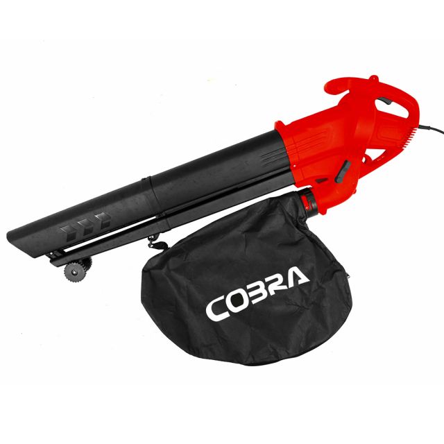 Cobra QS2500 2500W Quiet Electric Garden Shredder 50lt Drum 2 year warranty