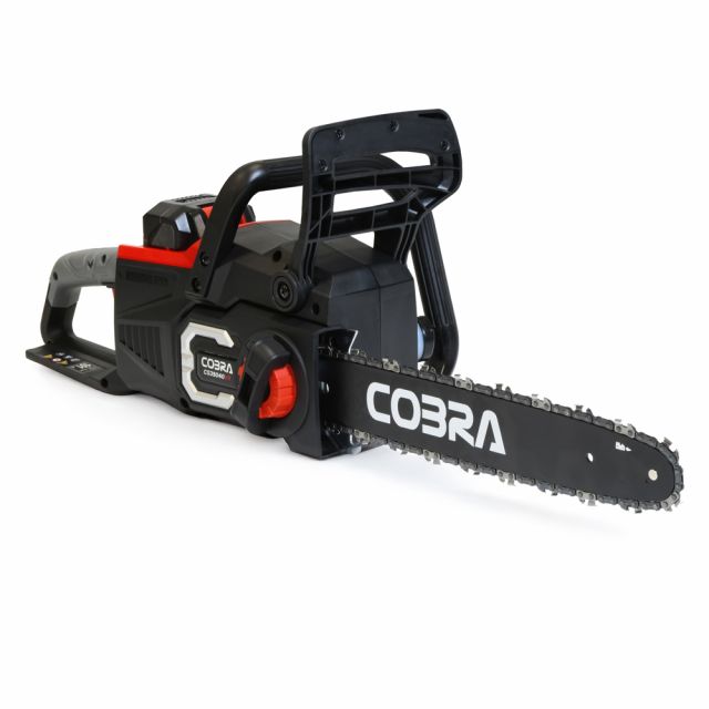 Cobra CS35040VX 35cm 40V MAX+ Lithium-Ion Cordless Chainsaw (with 4Ah Battery & Charger)