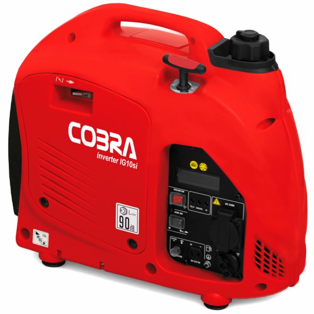 Cobra IG10SI 1.0kW Portable Petrol Generator with Inverter Technology