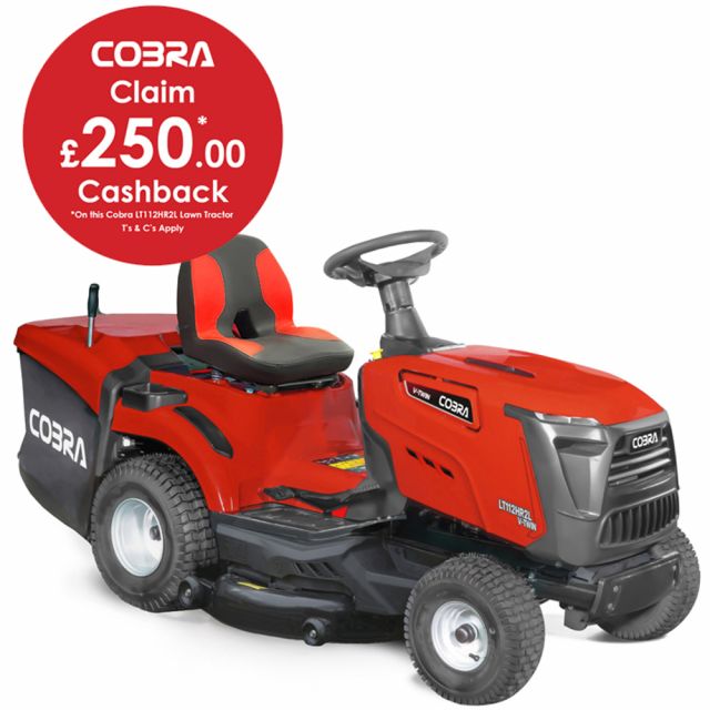 Cobra LT112HR2L 44" Hydrostatic Rear Collect Lawn Tractor