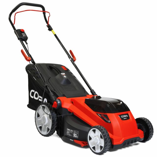Cobra MX3840VX 38cm 40V MAX+ Lithium-Ion Push Cordless Lawn Mower (with 4Ah Battery & Standard Charger)