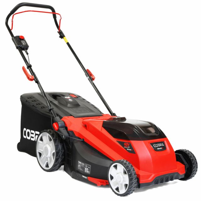 Cobra MX4340VX 43cm 40V MAX+ Lithium-Ion Push Cordless Lawn Mower (with 4Ah Battery & Charger)