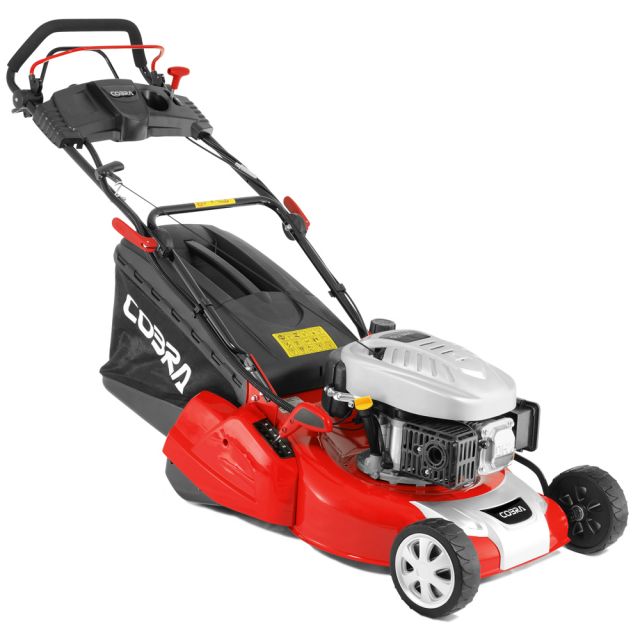 Cobra RM46SPCE Self-Propelled Rear Roller Petrol Lawn Mower (Electric Start)