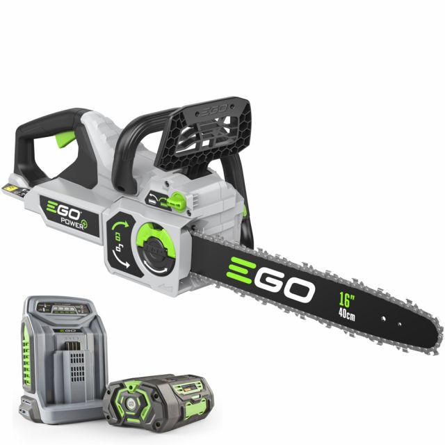  EGO Power+ CS1614E 40cm 56V Lithium-Ion Cordless Chainsaw (with 5.0Ah Battery & Fast Charger)