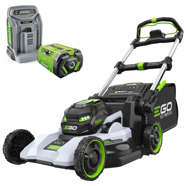 EGO Power+ LM2236E-SP 3-in-1 56V Variable Speed Cordless Lawn Mower (with 10Ah Battery & Rapid Charger)