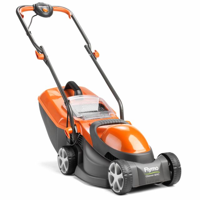 Flymo EasiStore 300R Electric Rotary Lawn Mower with Rear Roller