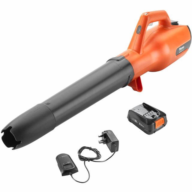 Flymo EasiClear 100 18V Cordless Blower (with 2.5Ah Battery & Charger)
