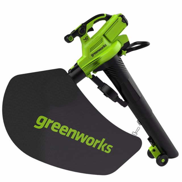 GreenWorks GD40BVII G-MAX DigiPro 40V Cordless Blower / Vacuum (Bare Tool) 