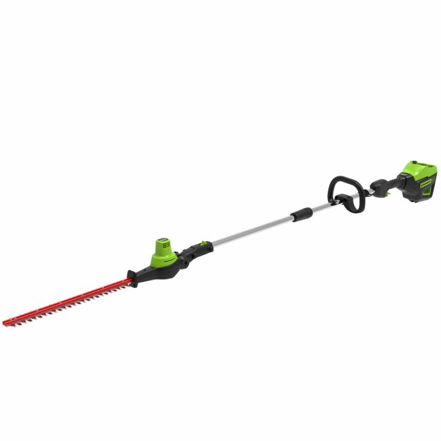 GreenWorks Pro GD60PHT51 60V Cordless Long Reach Hedge Trimmer (Bare Tool) 