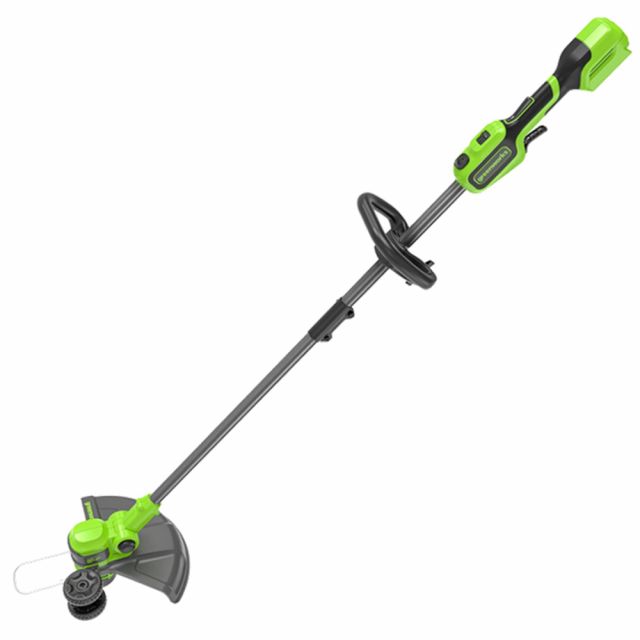 GreenWorks GD24LT33II 33cm 24V Cordless Grass Trimmer / Lawn Edger (Bare Tool)