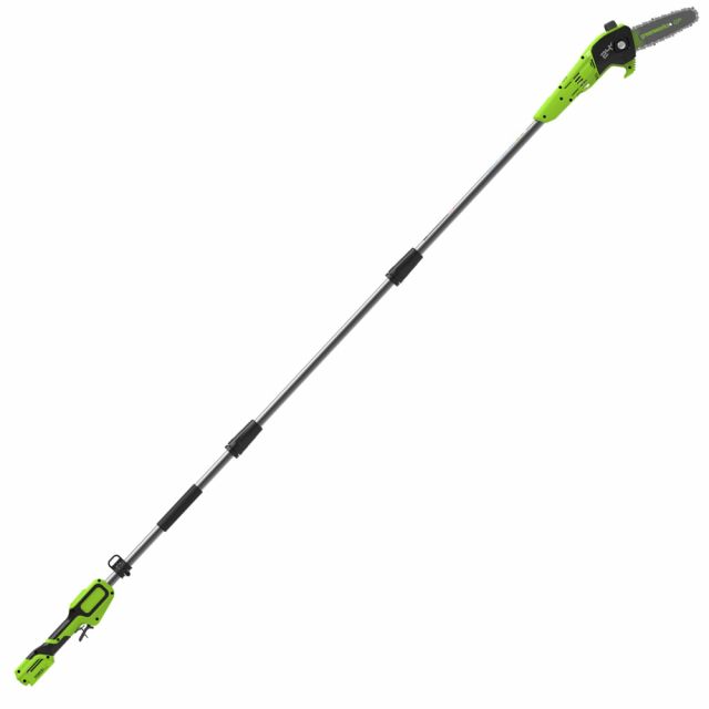 GreenWorks G24PS20II 24V Cordless Pole Saw (Bare Tool)