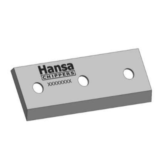 Hansa Knife for C3E, C4 & C5 Chippers