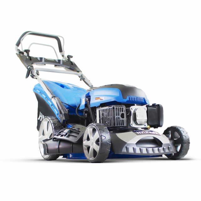 Hyundai HYM460SPE 46cm 139cc 4-in-1 Self-Propelled Petrol Lawn Mower (Electric Start)