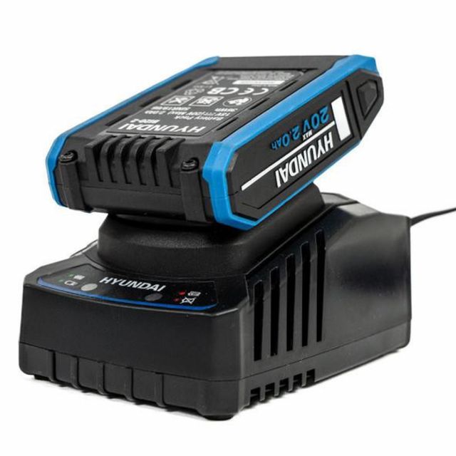 Hyundai BI20-2 2Ah Battery + C20-2 2A 20V MAX Battery Charger Kit (2nd Generation)