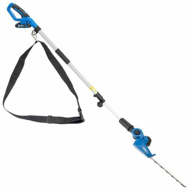 Hyundai HY20CPHT 20V MAX Cordless Long Reach Pole Hedge Trimmer (with 2Ah Battery & 2A Charger)