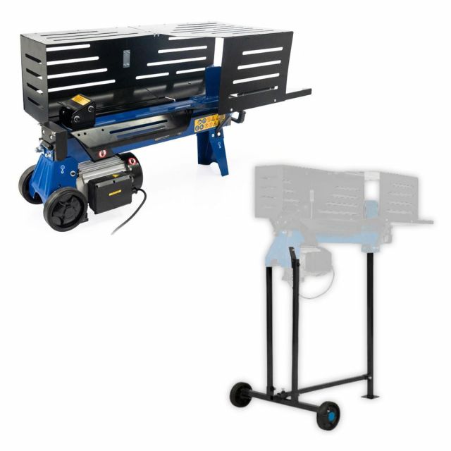 Hyundai HYLS7000HE 7 Ton Horizontal Electric Log Splitter + 1361149 Stand Kit