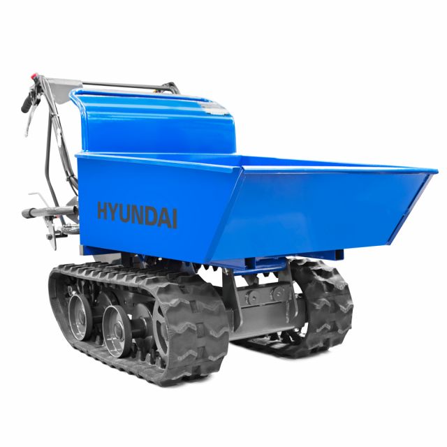 Hyundai HYTD300 300kg Tracked Power Barrow / Mini Dumper / Transporter-Crated for Home Self Assembly