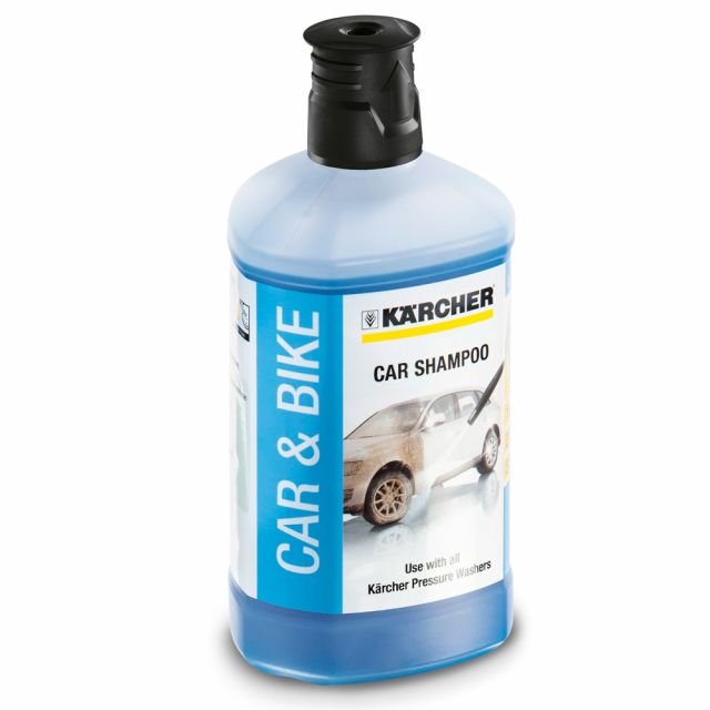 Kärcher 3-in-1 Car Shampoo for Pressure Washers - 1 Litre