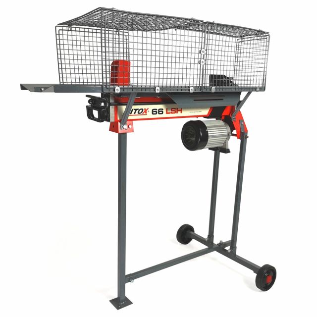 Mitox 66 LSH 6.5 Ton Horizontal Electric Log Splitter with Stand