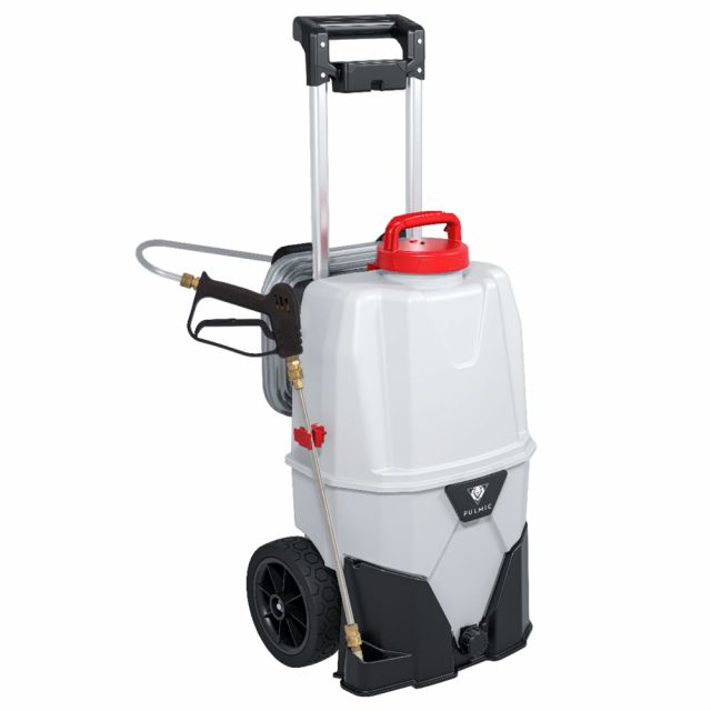 Pulmic Industrial 35 Battery-Powered Wheeled Sprayer (with 2 x 2.6Ah Batteries & Charger)