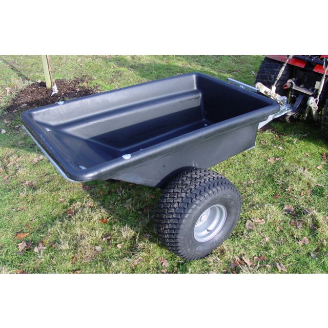 SCH QPTP 500kg Plastic Bodied Tipping Trailer with Wide Profile Wheels