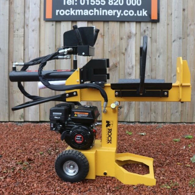 Rock 15 Ton Value C-Series Vertical, Horizontal & Diagonal Petrol Log Splitter