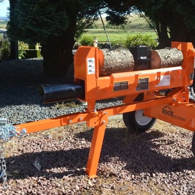 Rock 20 Ton Venom Dual Action Horizontal Petrol Log Splitter
