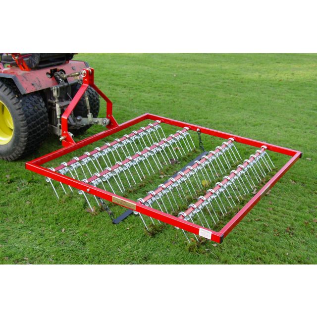 SCH 60" Four Row Scarifying Rake on Three Point Linkage